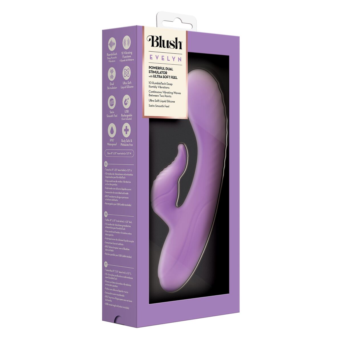 Vibrateur G-Spot Blush Evelyn Violet
